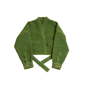 Ato Green Crop Jacket